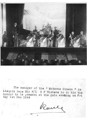 GFW Band at Lesquin 1944