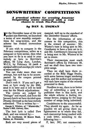 Rhythm Feb 1939