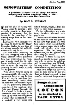 Rhythm July1939
