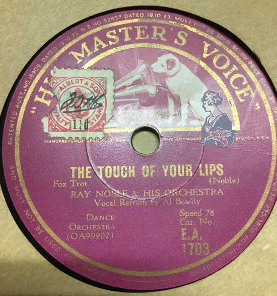 The Touch Of Your Lips