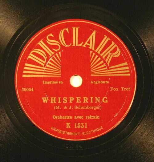 Whispering