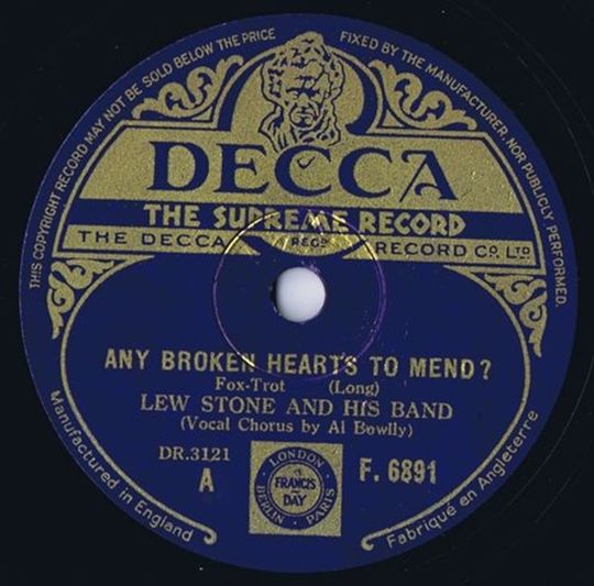 Any Broken Hearts To Mend?