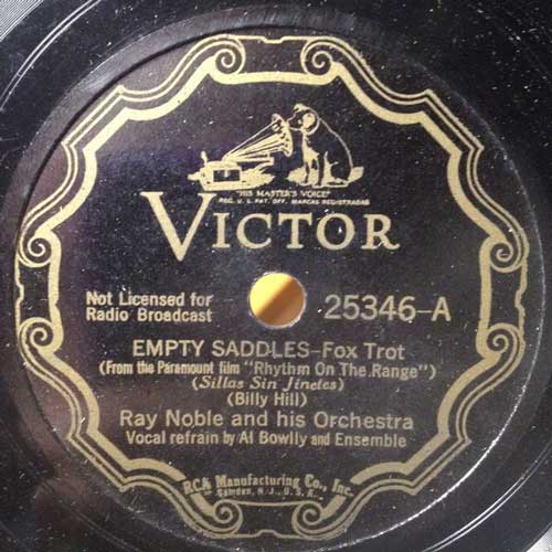Empty Saddles