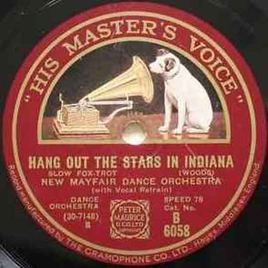 Hang Out The Stars In Indiana