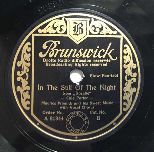 In The Still Of The Night