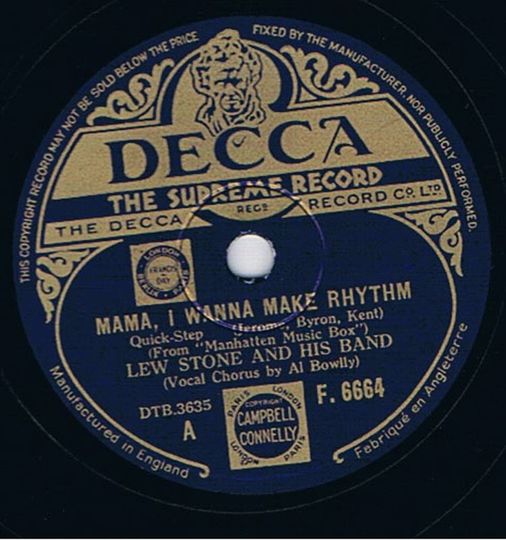 Mama, I Wanna Make Rhythm