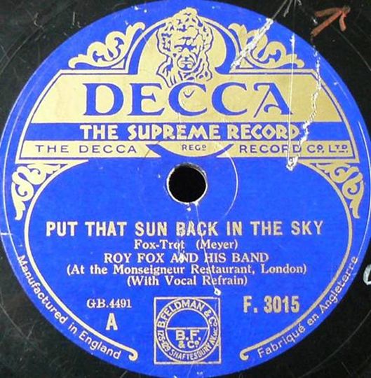Put That Sun Back In The Sky