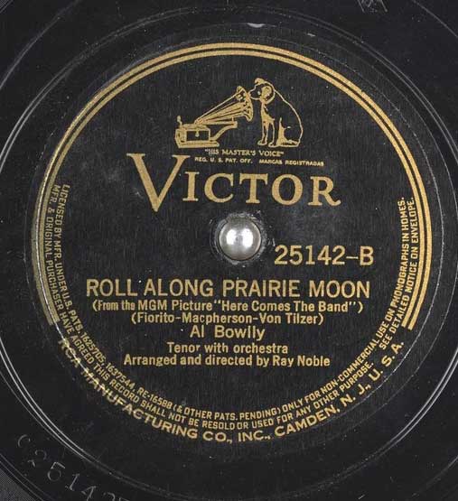 Roll Along, Prairie Moon