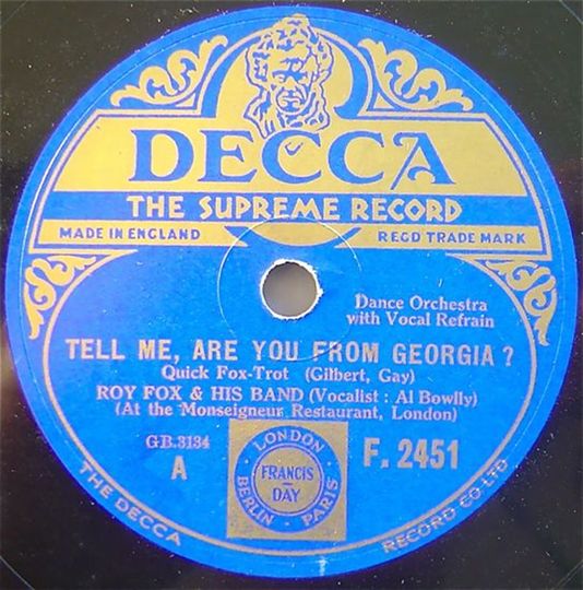 Tell Me, Are You From Georgia?