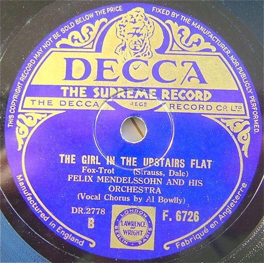 The Girl In The Upstairs Flat
