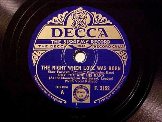 The Night When Love Was Born